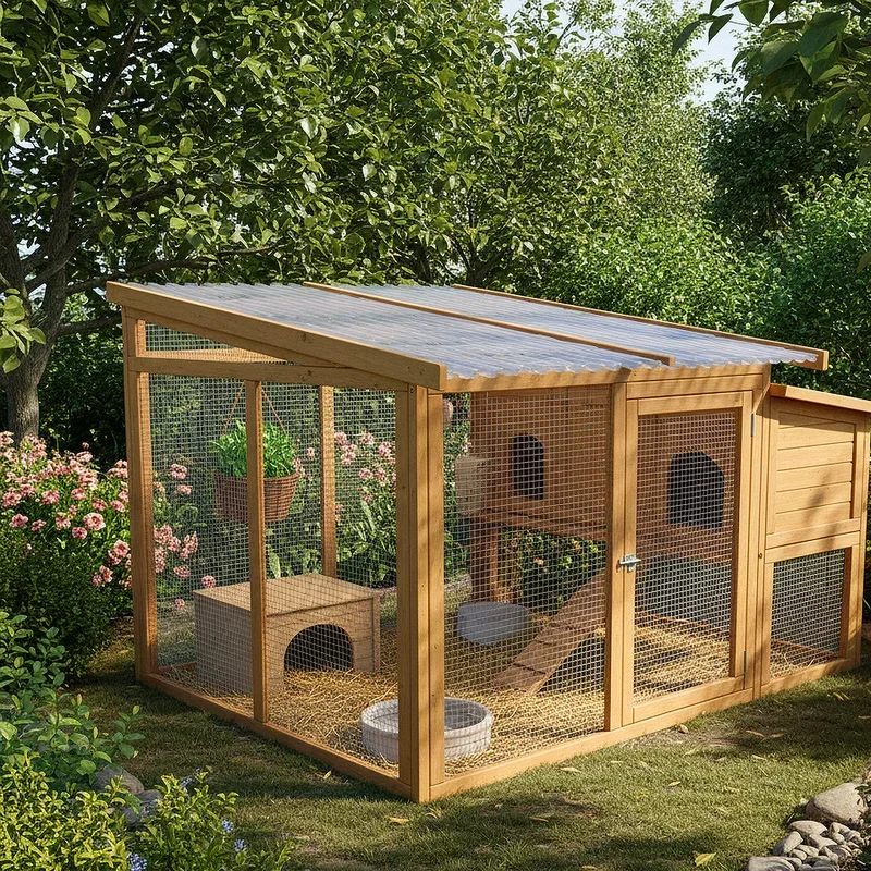 Outdoor Rabbit Enclosure Ideas