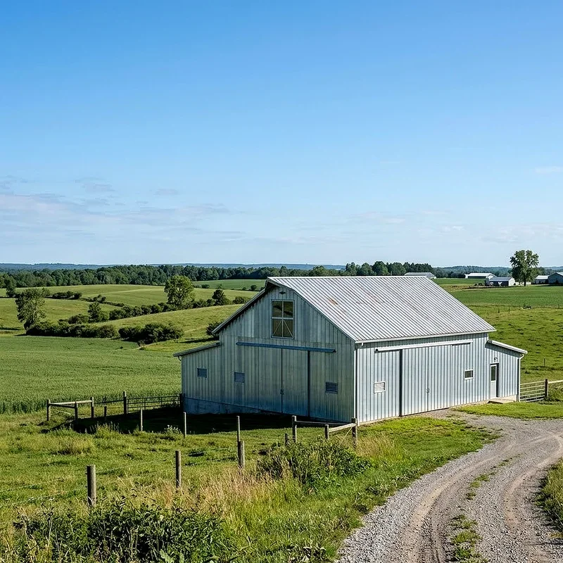 Metal Barn Color Ideas