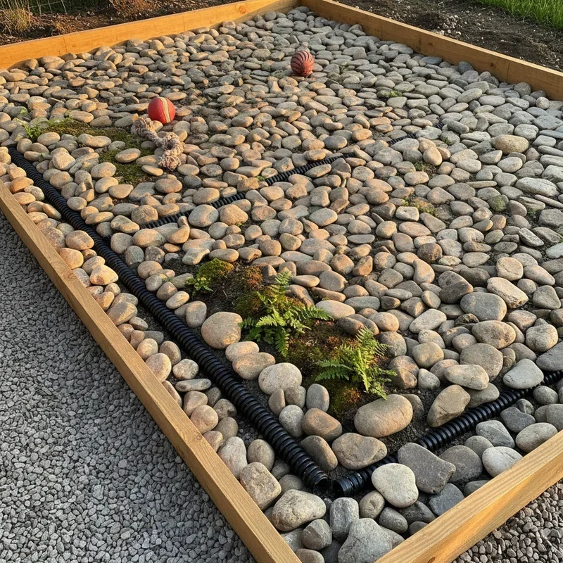 DIY Outdoor Dog Kennel Flooring Ideas