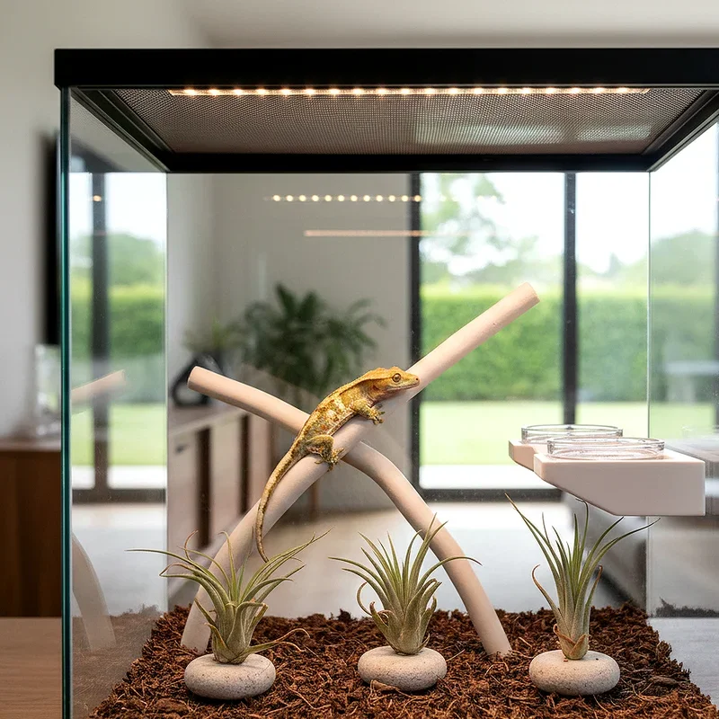 Crested Gecko Enclosure Ideas