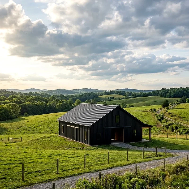 Metal Barn Color Ideas