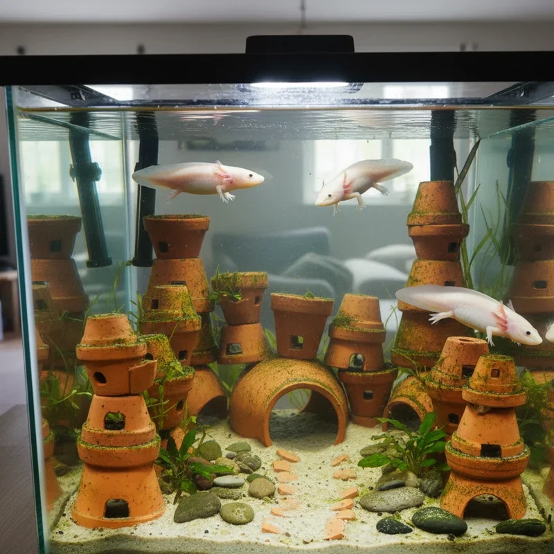 Axolotl Tank Ideas