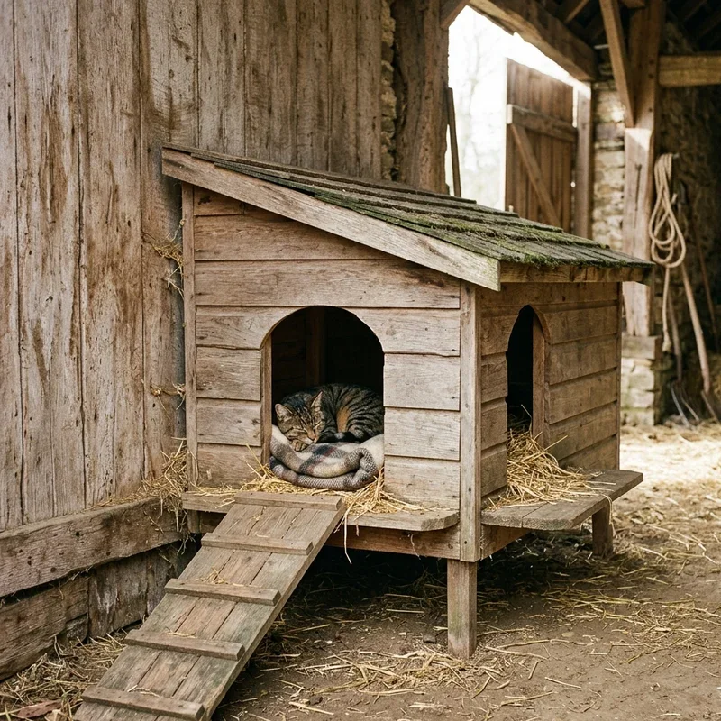 Barn Cat Shelter Ideas