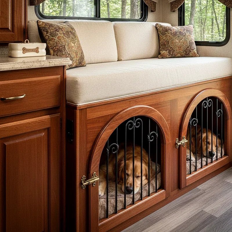 RV Dog Kennel Ideas