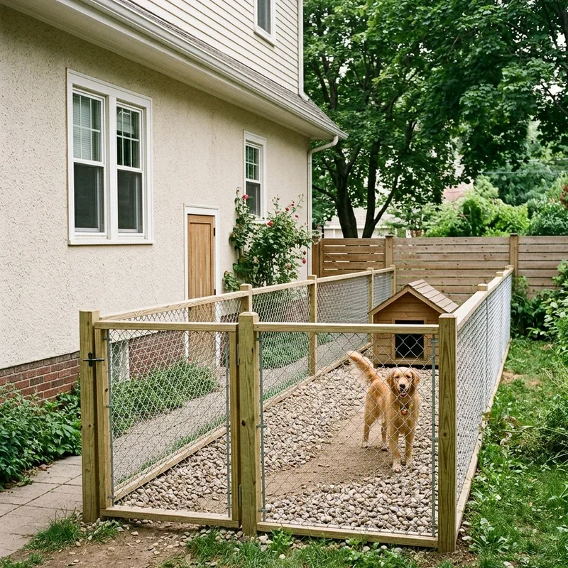 15 Dog Run Ideas on Side of House Every Owner Needs