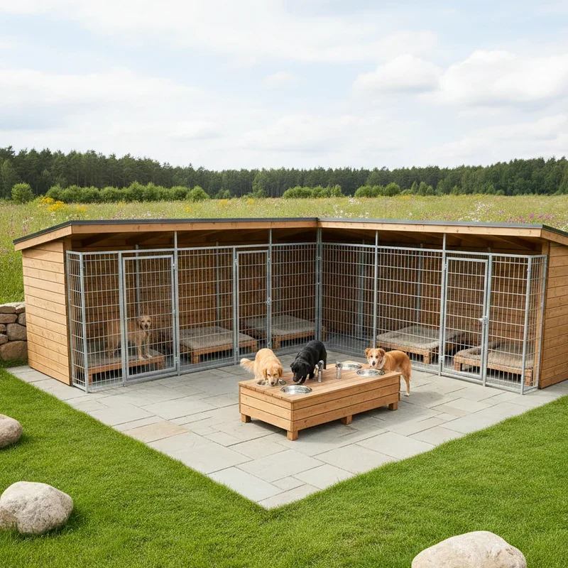 Dog Kennel Ideas for Multiple Dogs