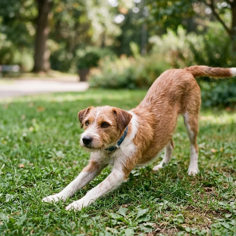 Why Does My Dog Stretch When He Sees Me?