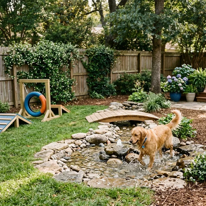 Backyard Dog Playground Ideas
