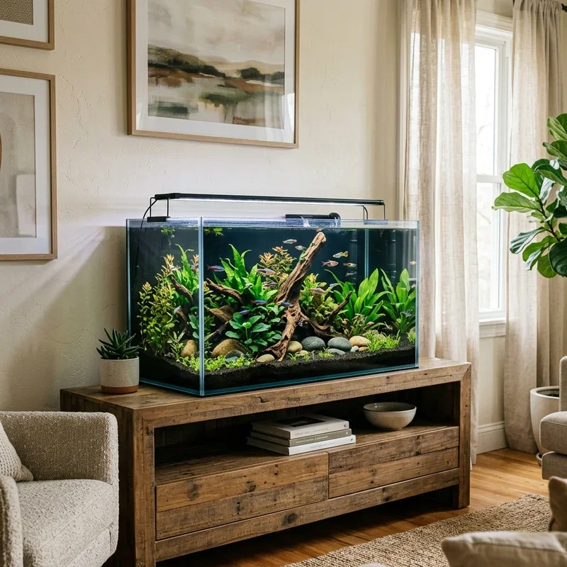 Fish Tank Ideas for Living Room