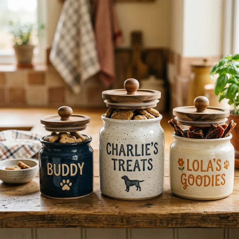 Dog Treat Jar Ideas