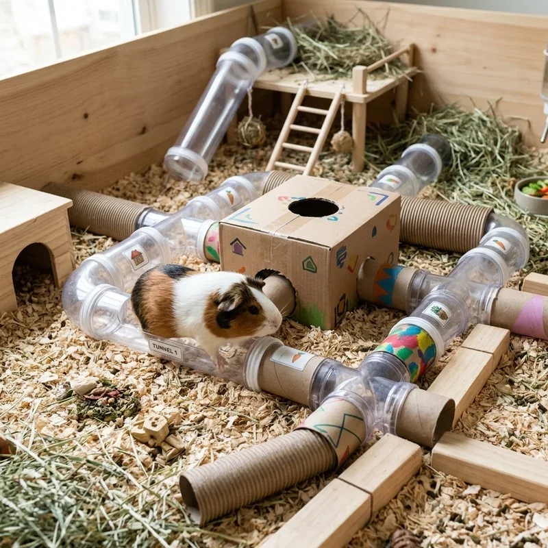 Guinea Pig Enrichment Ideas