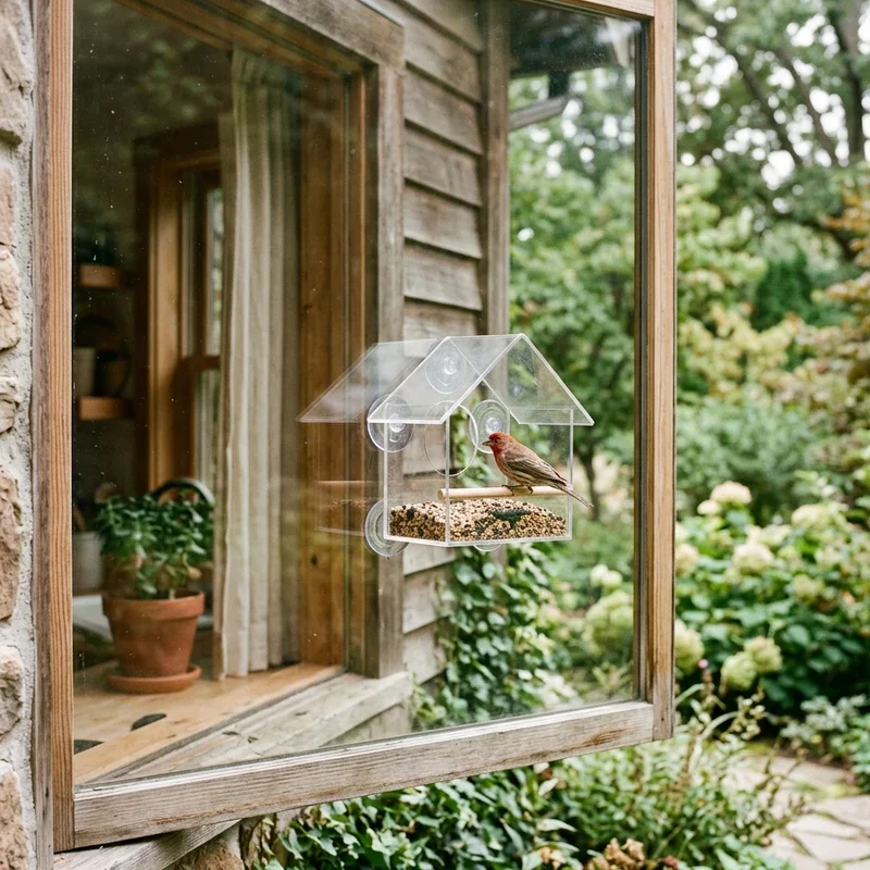 Covered Bird Feeding Station Ideas