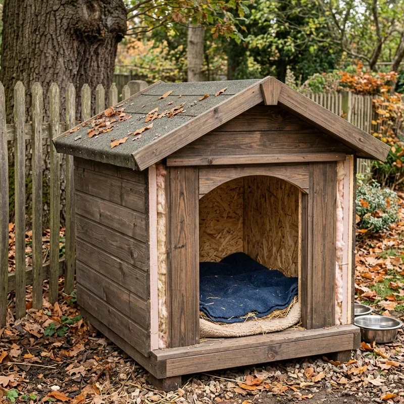 Dog House Insulation Ideas