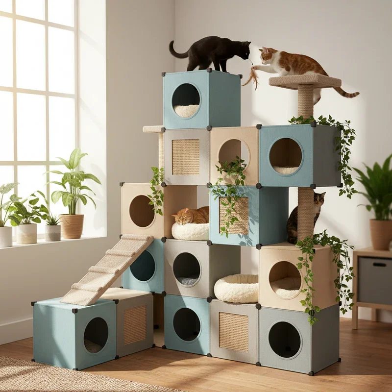 DIY Cat Tower Ideas