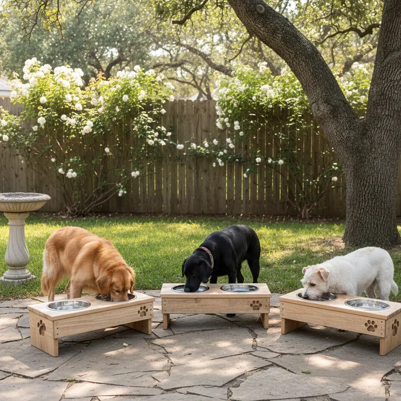 Dog Feeding Station Ideas