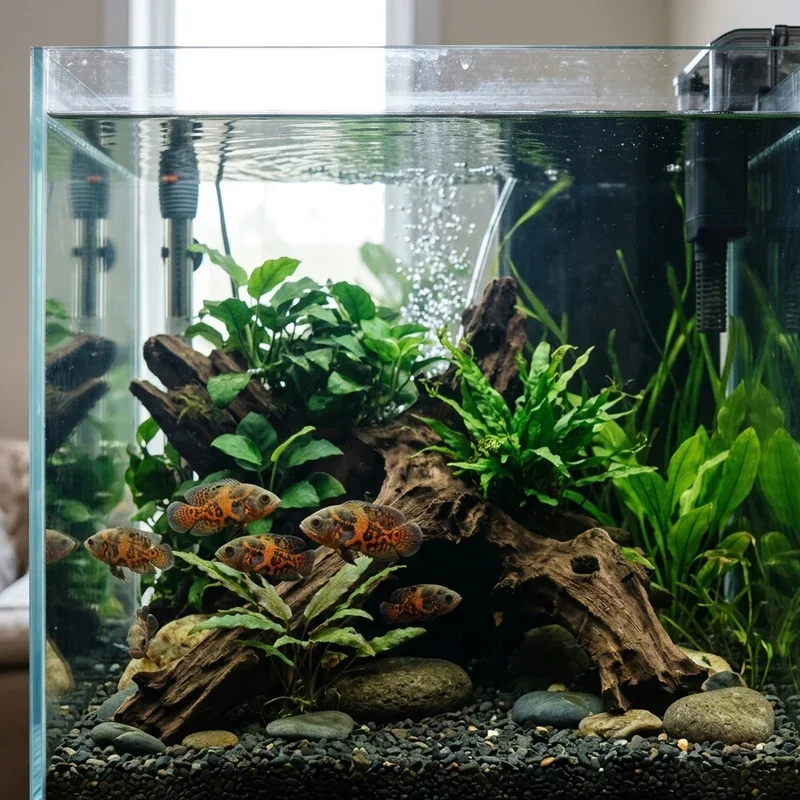 Cichlid Fish Tank Ideas