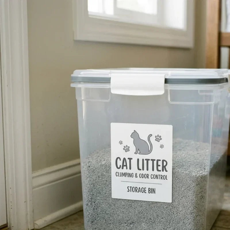 Cat Litter Container Ideas