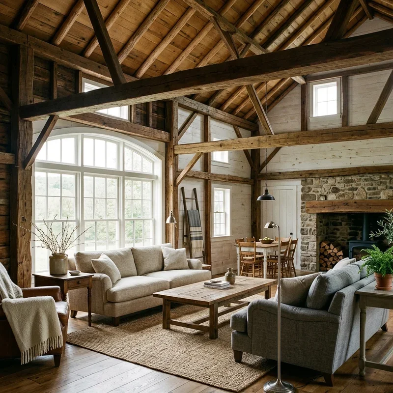 15 Barn Interior Design Ideas for Rustic Modern Style