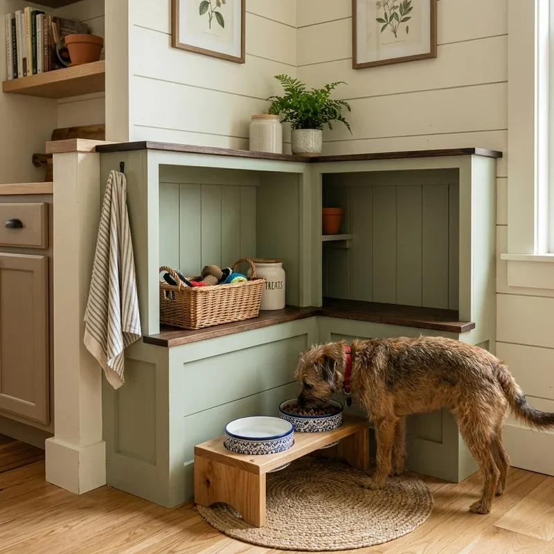 Dog Feeding Area Ideas