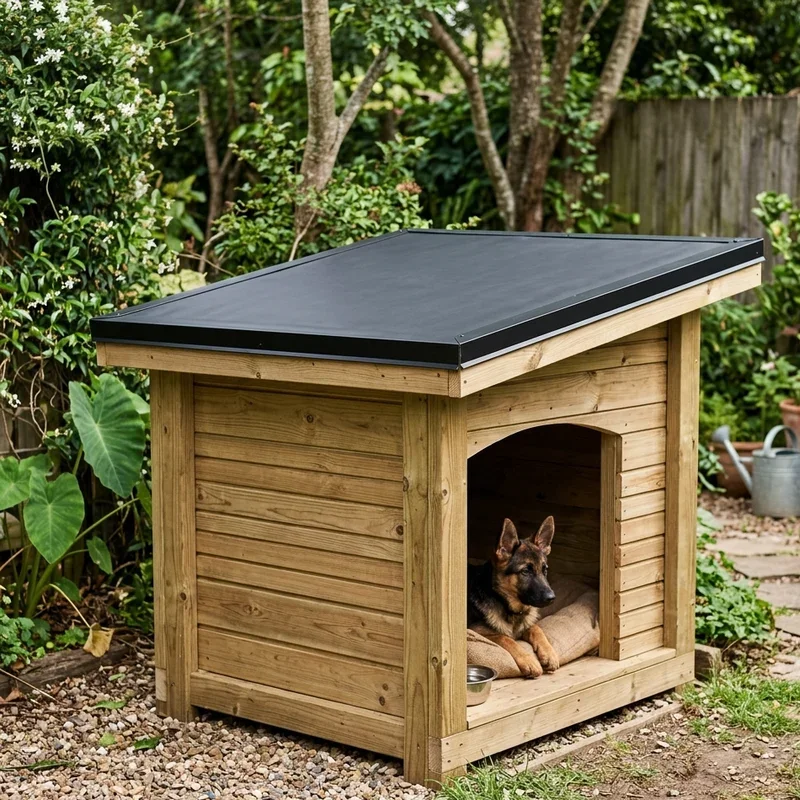 Outdoor Dog Kennel Roof Ideas