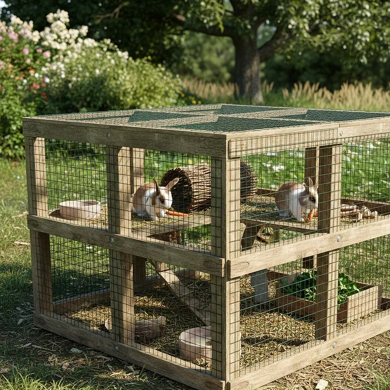 Outdoor Rabbit Enclosure Ideas