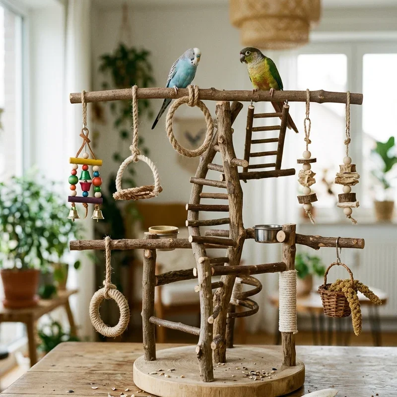 DIY Bird Perch Ideas