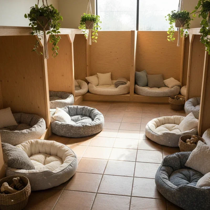 Indoor Dog Boarding Kennel Ideas