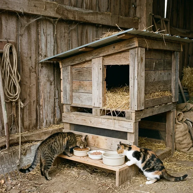 Barn Cat Shelter Ideas