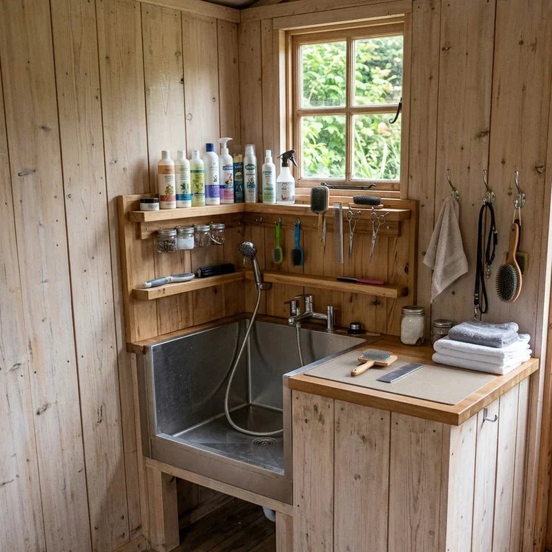 Dog Grooming Shed Ideas
