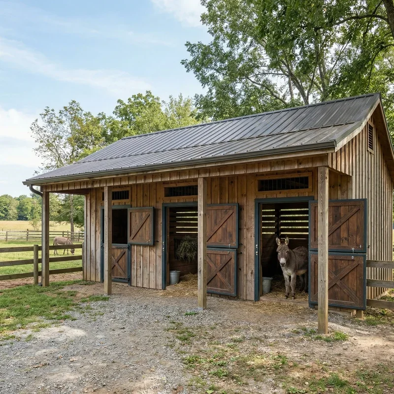 Donkey Barn Ideas