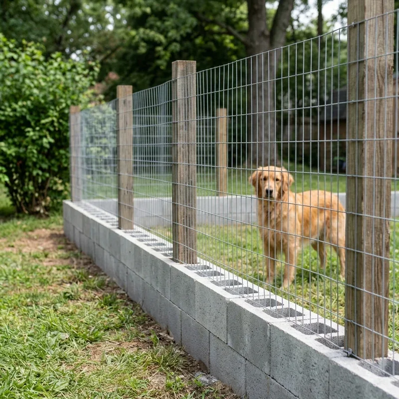 Easy Dog Fence Ideas