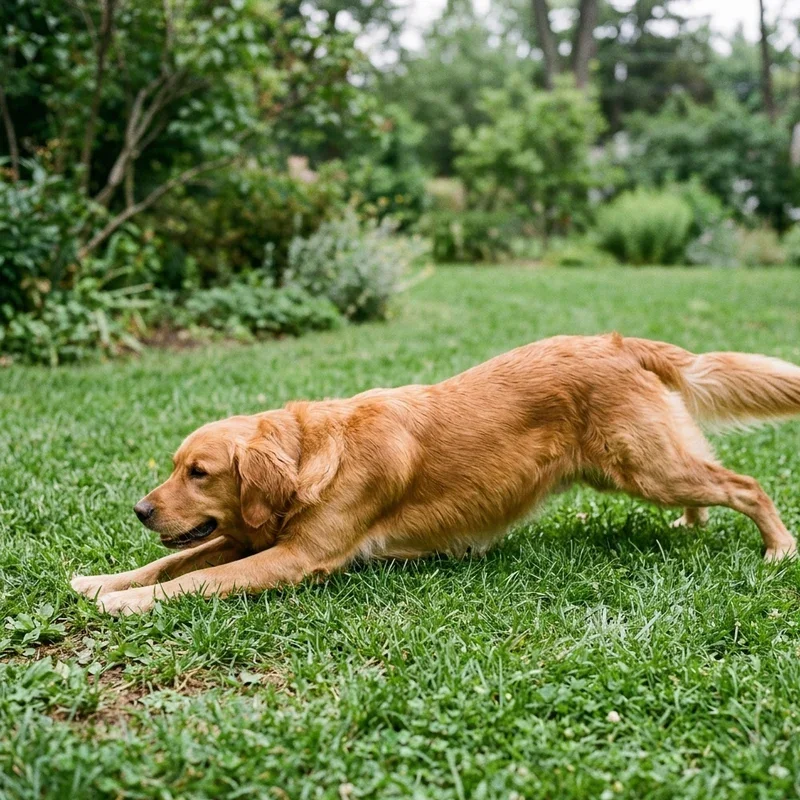 Why Does My Dog Stretch When He Sees Me