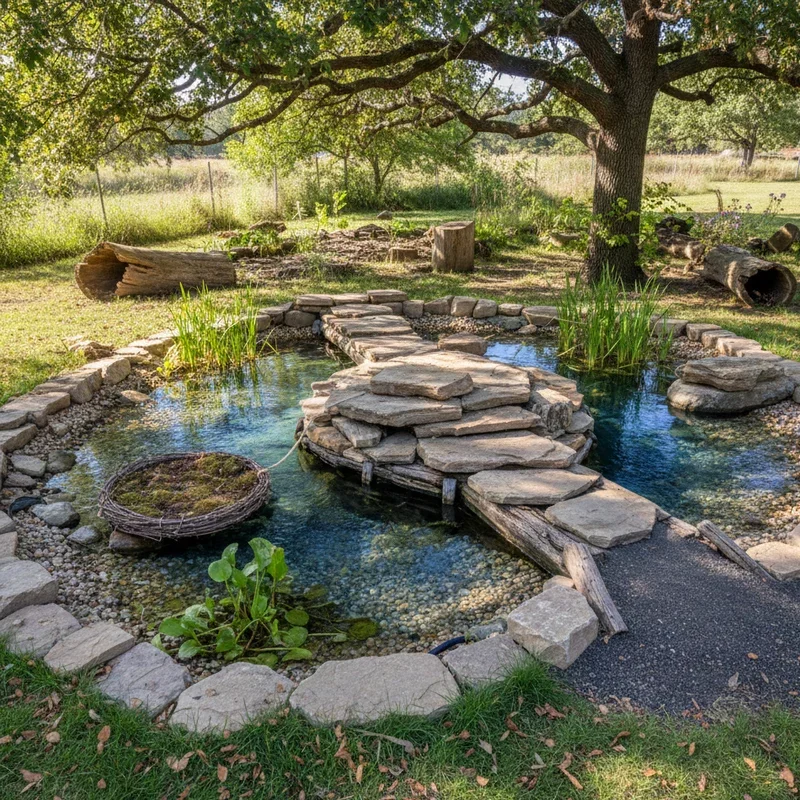 Outdoor Turtle Habitat Ideas