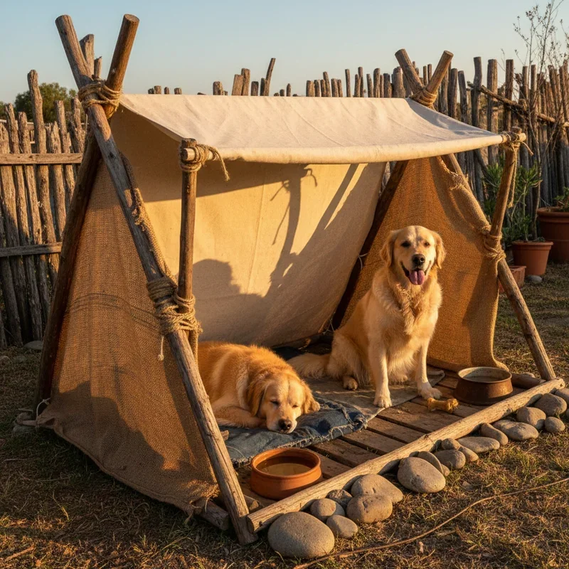 15 DIY Dog Shade Ideas for Backyards, Patios, and Yards
