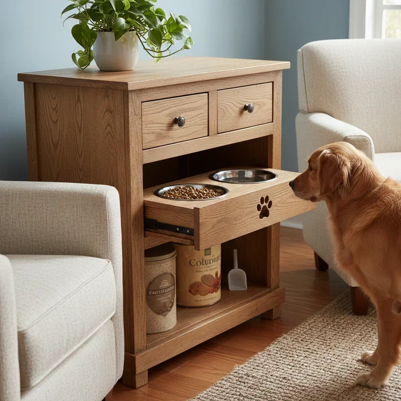 Dog Feeding Station Ideas