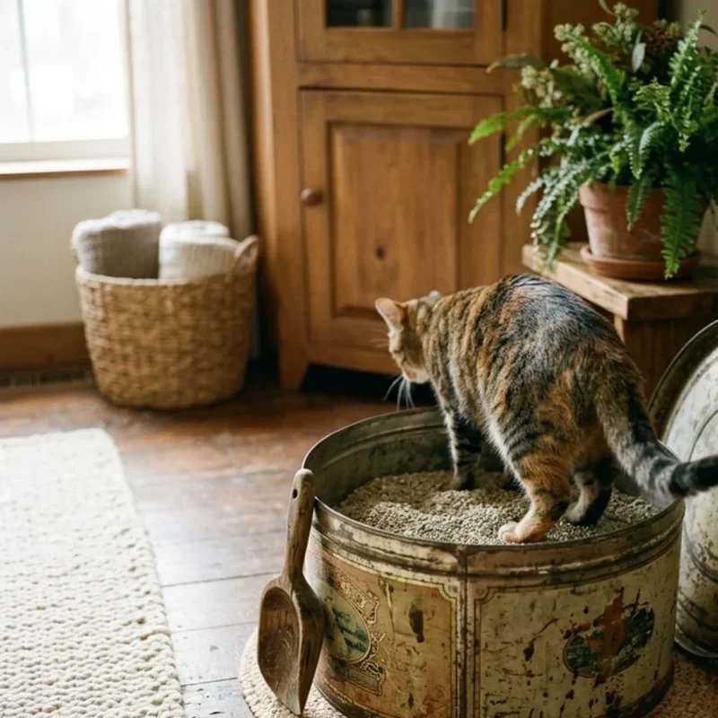 Cat Litter Container Ideas