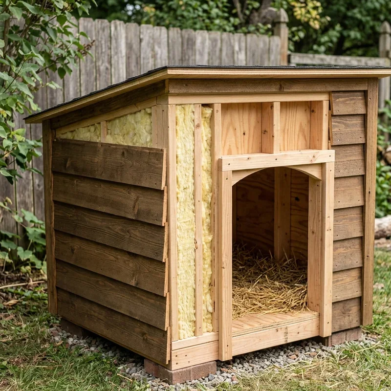 Dog House Insulation Ideas