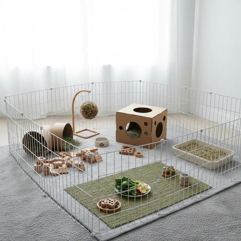 Indoor Rabbit Playpen Ideas