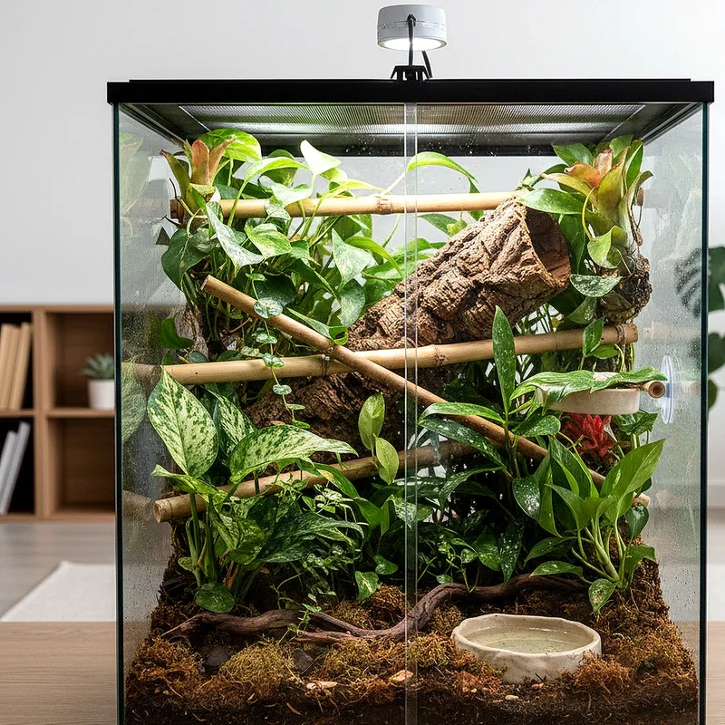 Crested Gecko Enclosure Ideas