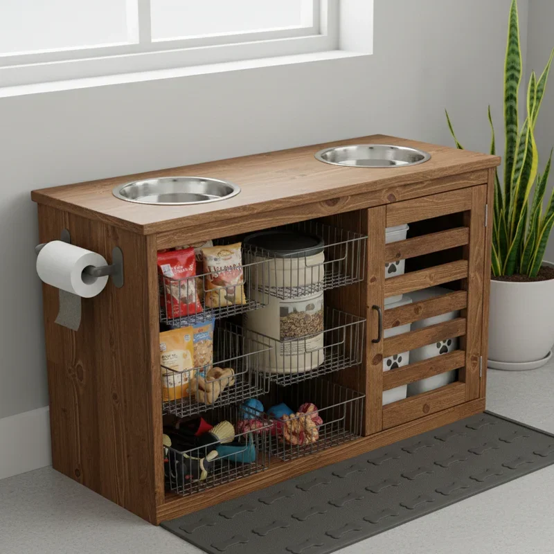Dog Feeding Station Ideas