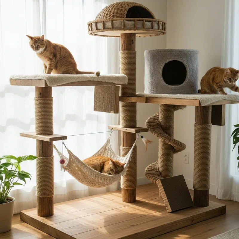 DIY Cat Tower Ideas