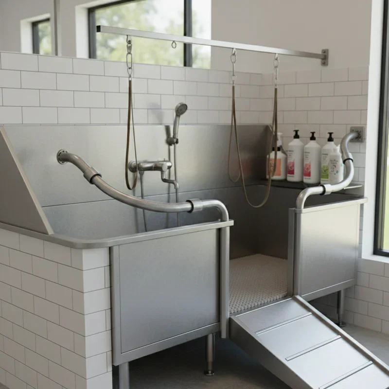 Dog Grooming Tub Ideas