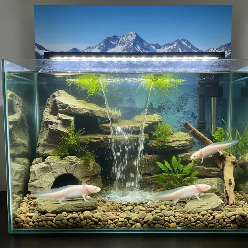 Axolotl Tank Ideas