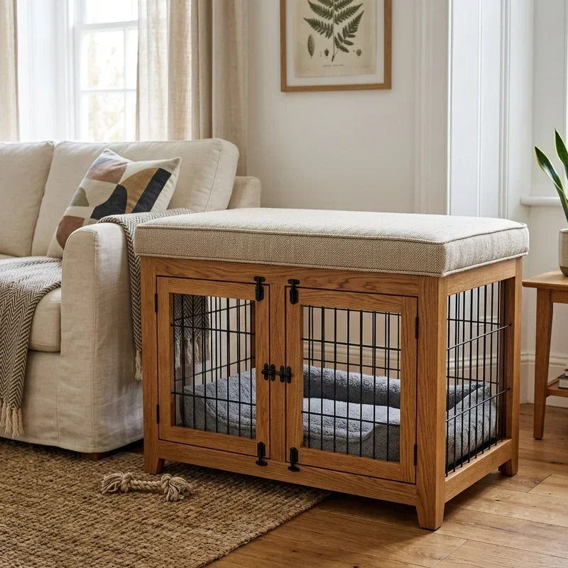 Dog Crate Ideas for Living Room