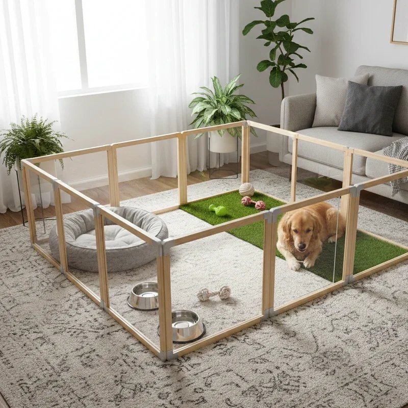 Indoor Dog Pen Ideas