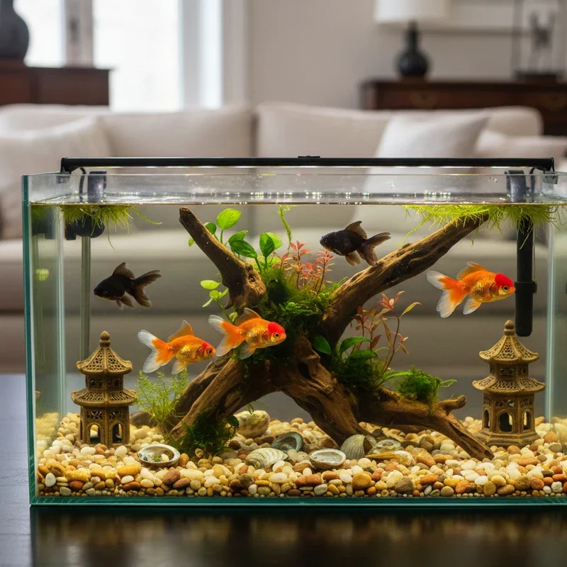 Fancy Goldfish Tank Ideas