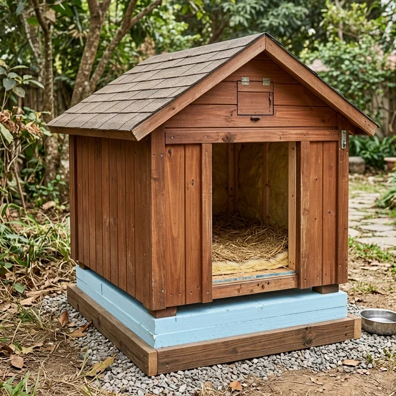 Dog House Insulation Ideas