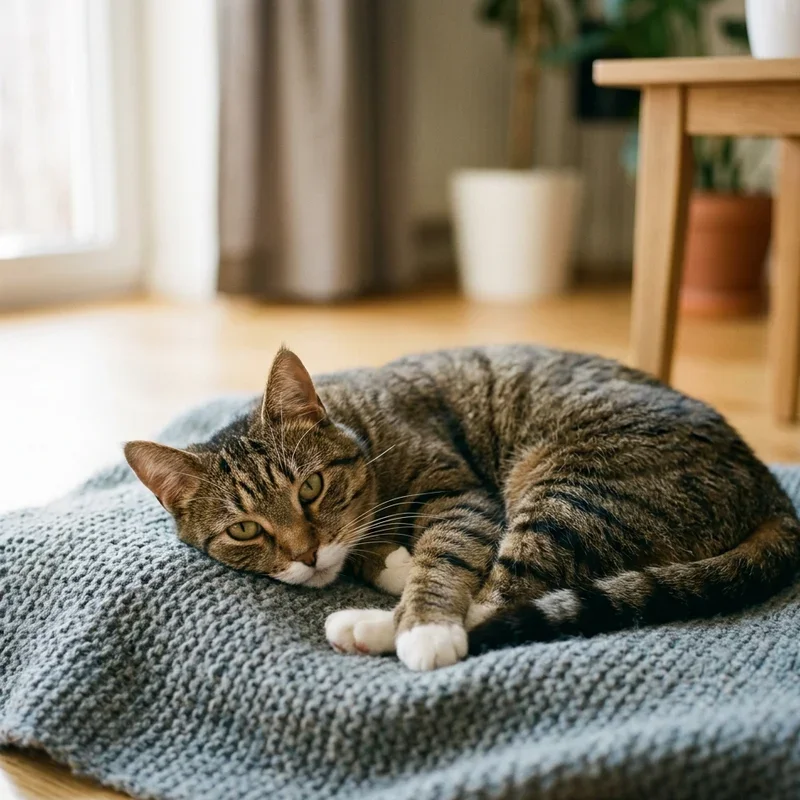 Why Does My Cat Try to Bury Her Food