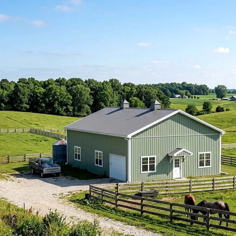 Metal Barn Color Ideas
