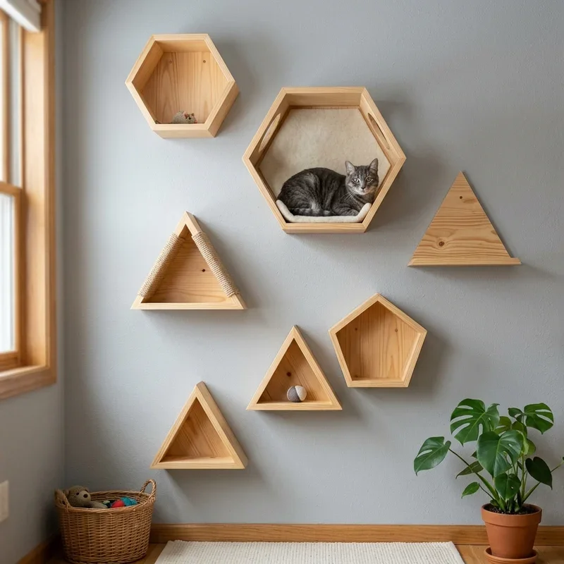 DIY Cat Shelf Ideas